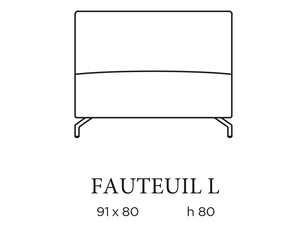 Fauteuil-lit VOILA taille L